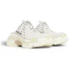 Triple S Pantoletten «White Double Foam and Mesh» 755687W3SM29097