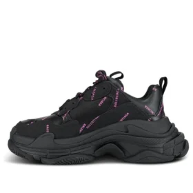 Triple S Sneaker «All Over Logo – Black Pink» 524039W2FA11050