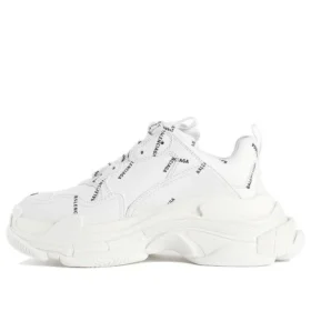Triple S Sneaker «All Over Logo – Weiss» 524039W2FA19010