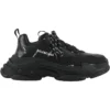 Triple S Sneaker «Allover Logo – Black» 536737W2FA11090