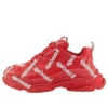 Triple S Sneaker «Allover Logo Red» 536737W2FAB6090
