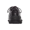 Triple S Sneaker «Allover Logo – Schwarz» 536737W2FA21081