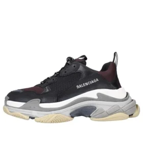 Triple S Sneaker «Black Purple» 536737W09OH1091