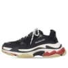 Triple S Sneaker «Black Red» 533882W09OM1000