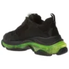 Triple S Sneaker «Black Yellow Fluo» 541624W09ON1047