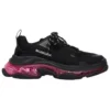 Triple S Sneaker «Clear Sole – Black Pink Neon» 541624W2FR11053