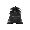 Triple S Sneaker «Clear Sole – Black Pink Neon» 541624W2FR11053