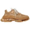 Triple S Sneaker «Clear Sole Brown» 541624W2GA12706
