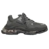 Triple S Sneaker «Clear Sole – Dunkelgrau» 541624W2GA11801