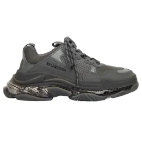 Triple S Sneaker «Clear Sole – Dunkelgrau» 541624W2GA11801