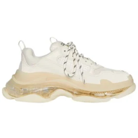 Triple S Sneaker «Clear Sole – Eggshell» 544351W2GA19100