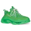 Triple S Sneaker «Clear Sole Green» 541624W2GA13510