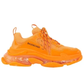 Triple S Sneaker «Clear Sole Orange» 544351W2GA17510