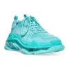 Triple S Sneaker «Clear Sole Turquoise» 541624W2GA14590