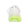 Triple S Sneaker «Clear Sole – Weiss Fluo-Gelb» 541624W2FR19073