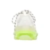 Triple S Sneaker «Clear Sole – Weiss Fluo-Gelb» 544351W2FR19073