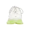 Triple S Sneaker «Clear Sole – Weiss Fluo-Gelb» 544351W2FR19073