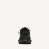 Triple S Sneaker für Damen mit transparenter Sohle in Schwarz
