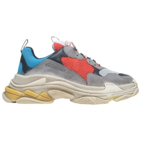Triple S Sneaker «Grey Blue Red» 512175W09O24365