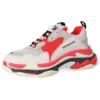 Triple S Sneaker «Grey Red» 536737W09OH6495