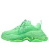 Triple S Sneaker mit transparenter Sohle «Neon Green» 544351W2CF13801