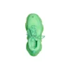 Triple S Sneaker mit transparenter Sohle «Neon Green» 544351W2CF13801