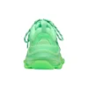Triple S Sneaker mit transparenter Sohle «Neon Green» 544351W2CF13801