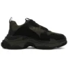 Triple S Sneaker «Olive Green Black» 536737W2FW24010