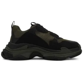 Triple S Sneaker «Olive Green Black» 536737W2FW24010