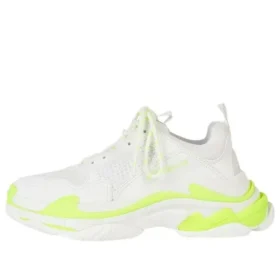 Triple S Sneaker «Weiss-Neongelb» 524039W2CA37390