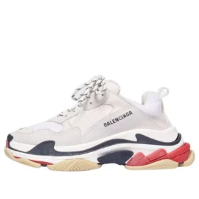 Triple S Sneaker «White Black Red» 533882W09E19000