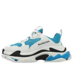 Triple S Sneaker «White Carib Blue» 536737W2FW59941