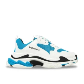 Triple S Sneaker «White Carib Blue» 536737W2FW59941