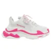 Triple S Sneaker «White Fluo Pink» 536737W2CA35390