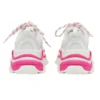 Triple S Sneaker «White Fluo Pink» 536737W2CA35390