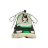 Triple S Sneaker «White Green Fluo» 536737W09O69063
