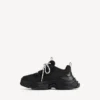 Triple S Tape Type Sneaker für Herren in Schwarz/Gelb