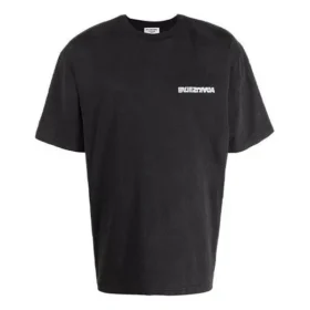 Turn Slit T-Shirt «Black» 641655TLVB39034