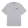 Turn Slit T-Shirt «Grey Black» 675016TLVB31167