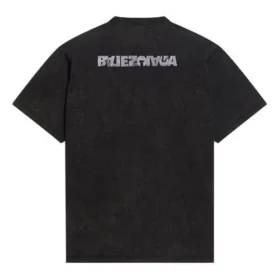 Turn Slit T-Shirt «Washed Black» 675016TLVB39034