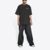 Turn Slit T-Shirt «Washed Black» 675016TLVB39034