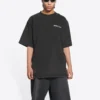 Turn Slit T-Shirt «Washed Black» 675016TLVB39034