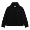 Turn Zip-Up-Hoodie, weite Passform «Schwarz» 674719TLVB49034