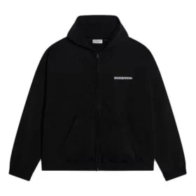 Turn Zip-Up-Hoodie, weite Passform «Schwarz» 674719TLVB49034