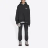 Turn Zip-Up-Hoodie, weite Passform «Schwarz» 674719TLVB49034