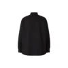 Uniform-Langarmhemd, Large-Passform «Schwarz» 623750TIM391000
