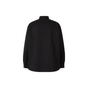 Uniform-Langarmhemd, Large-Passform «Schwarz» 623750TIM391000