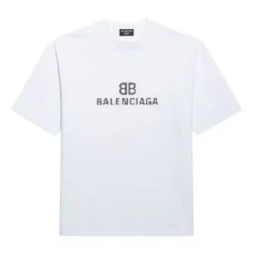 Unisex FW21 Logo-Aufdruck Weiss 612966TKVI79040