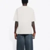 Unisex SS21 T-Shirt mit Logo-Aufdruck, grau 612966TIV542970