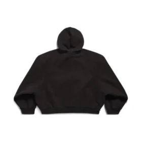 Unity Sports Icon Boxy Zip-up Hoodie, weite Passform «Schwarz» 787354TQVD59034